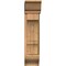Ekena Millwork Balboa Traditional Smooth Bracket w/ Offset Brace, Western Red Cedar, 7 1/2"W x 20"D x 32"H BKT0806X20X32BOA01SWR - alternate 4